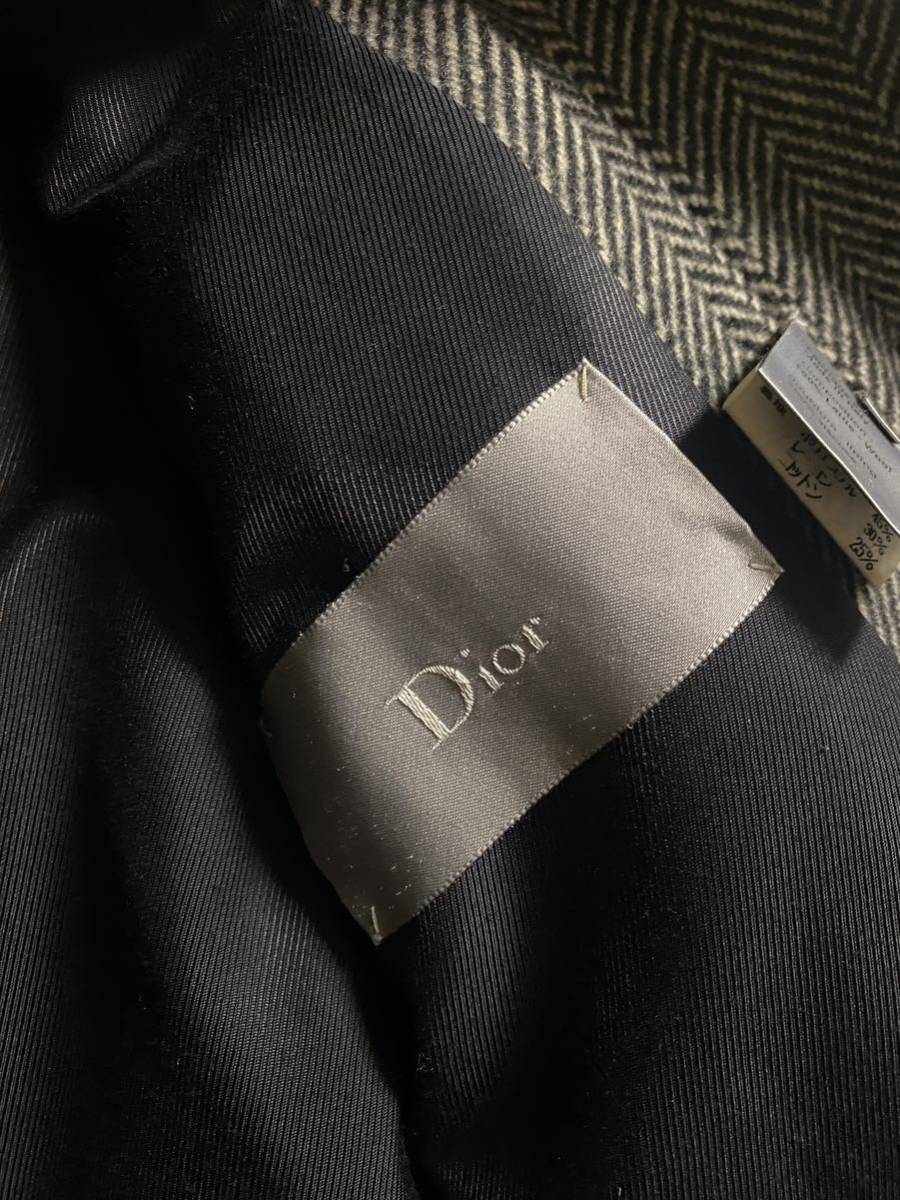 04aw dior homme ダブルロングコート Pコート ディオールオム 44 04aw dior homme ダブルロングコート Pコート ディオールオム 44