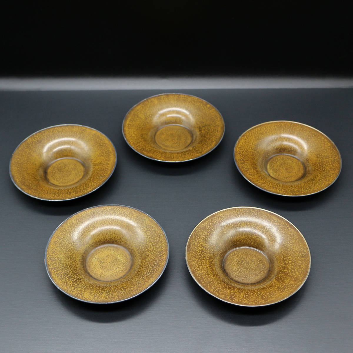 茶托 / 5客 / 銅製 / 茶道具 / 湯呑み敷 / 煎茶道具 / 茶器 茶托 / 5客 / 銅製 / 茶道具 / 湯呑み敷 / 煎茶道具 / 茶器