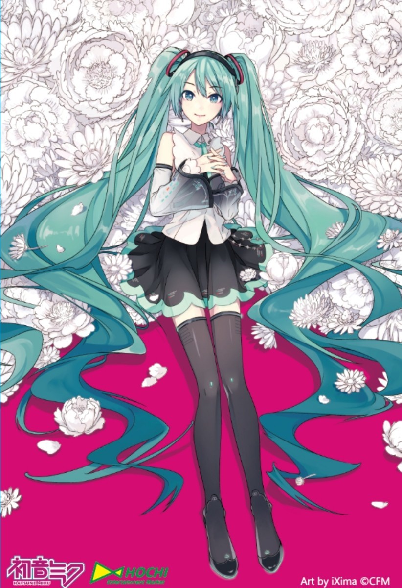 iXima A4クリアファイル TABLOID MIKU タブロイドミク 初音ミク マジカルミライ2023 報知エンターテインメントマーケット 報知新聞_画像1