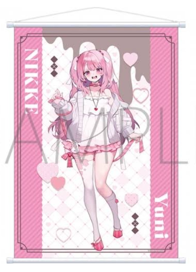  Uni Valentine ver. B2 tapestry NIKKE. profit. woman god mega nikenike anime ito on Lee shop 