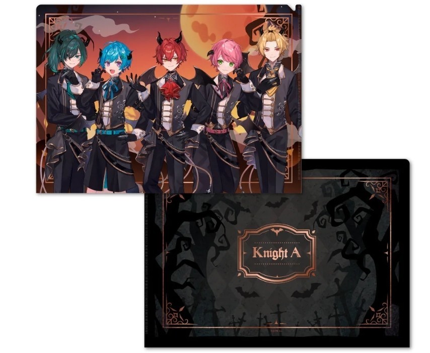 A A4クリアファイル2023 Halloween ver Knight A ナイトエー 騎士A