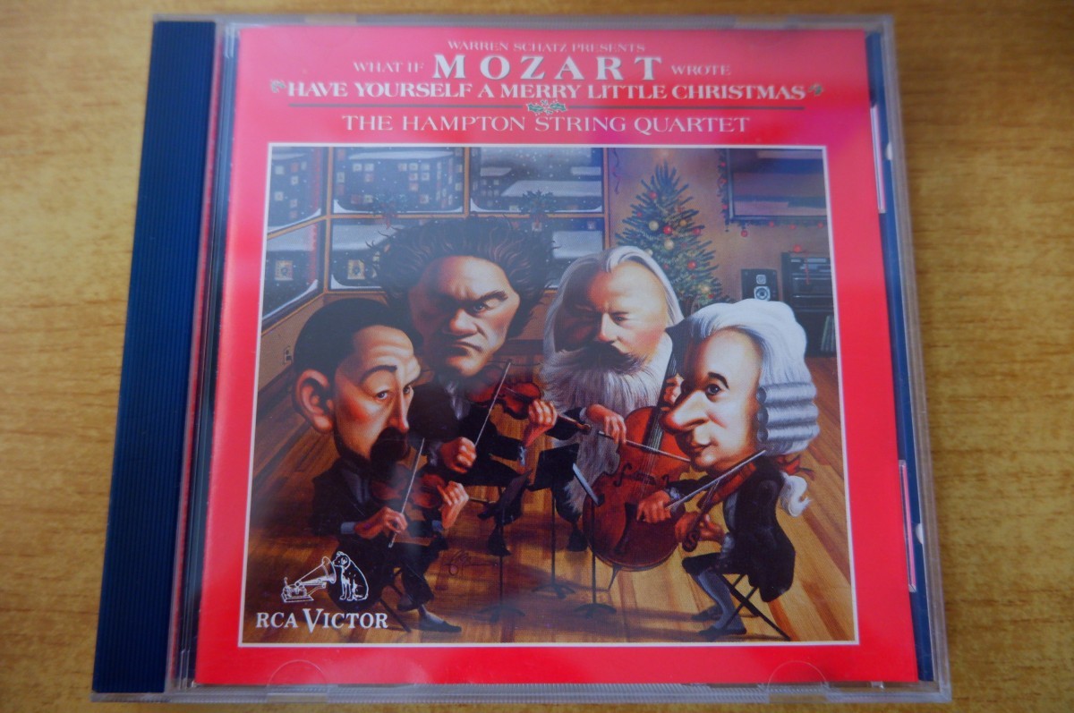 CDk-1007 The Hampton String Quartet / What If Mozart Wrote Have Yourself A Merry Little Christmas:の画像1