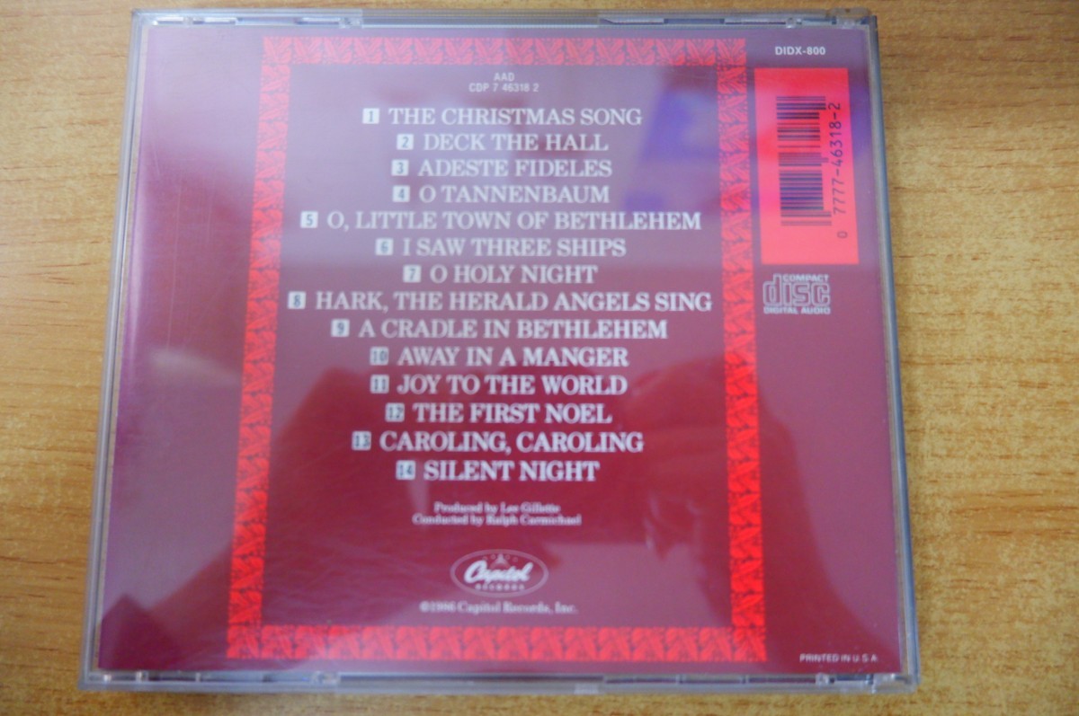 CDk-1434 ナット・キング・コールNat King Cole / The Christmas Song_画像2