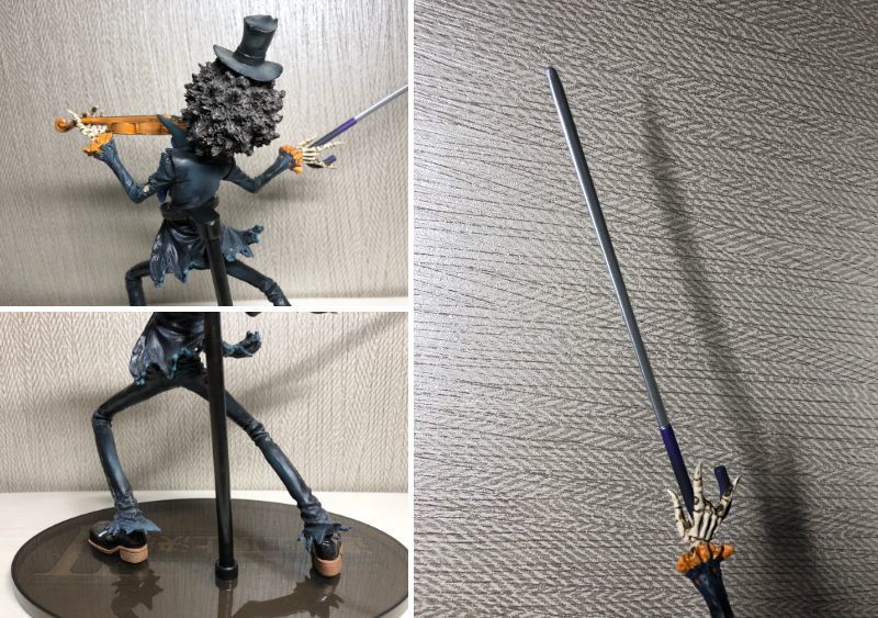 ONE PIECE ワンピース SCultures BIG 造形王頂上決戦2 vol.6 ブルック フィギュア 岩倉 圭二 ソウルキング 麦わらの一味 ガイコツ音楽家_画像9