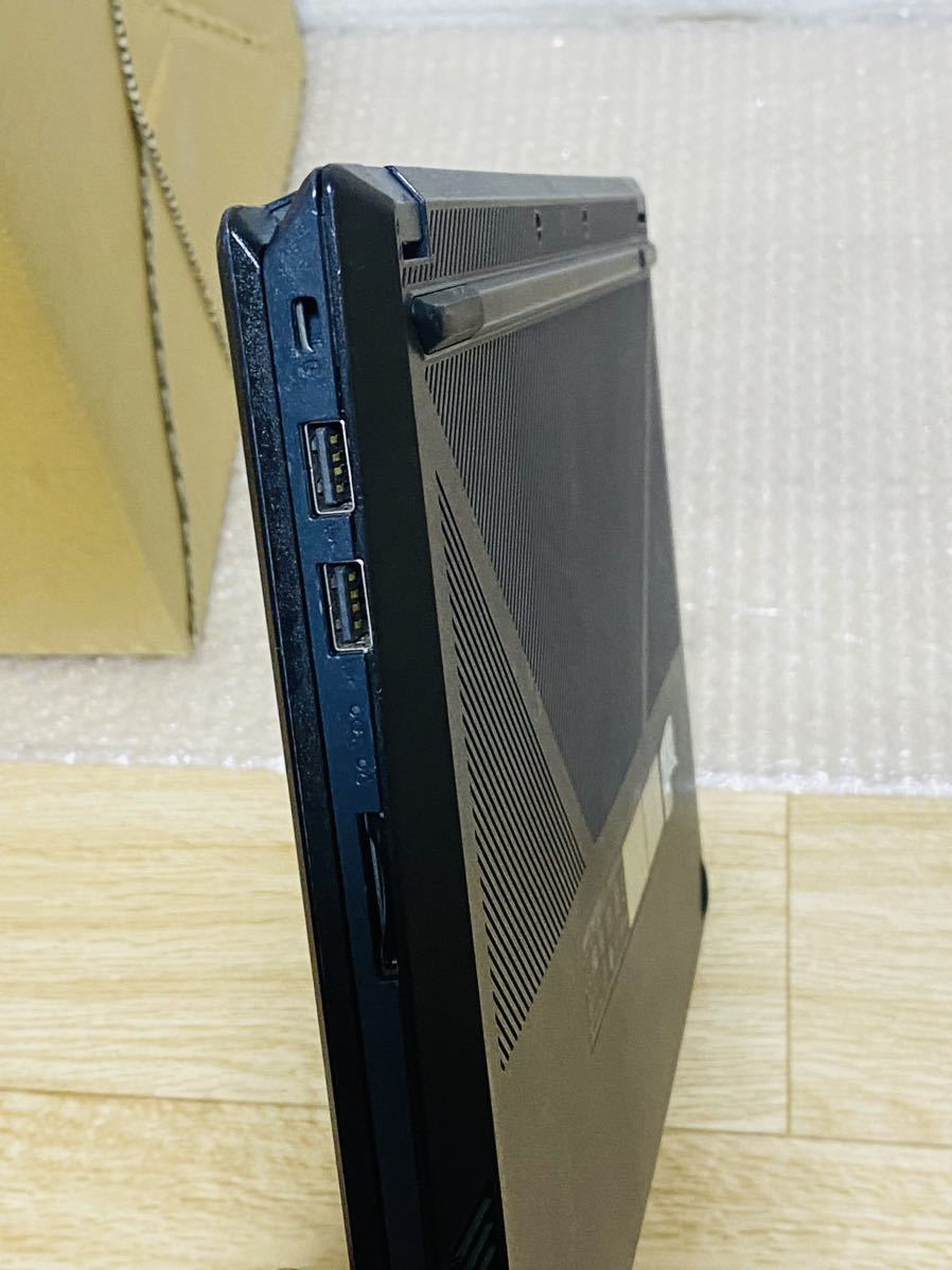 【中古。動作未確認】 ASUS VIVOBOOK X571LH-AL084T Core i7 10750H 2.6G 16GB 256GB SSD NVDIA GTX1650 ゲーミングパソコン_画像5