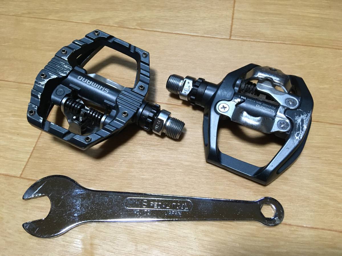 Shimano シマノ SPD 片面ビンディングペダル PD-EH500_画像1