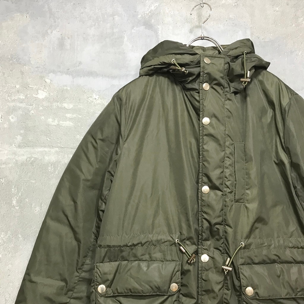 * stylish excellent article *COMME CA ISM/ Comme Ca Ism down jacket down LIMONTA Komatsu .. khaki L men's A22 c6072