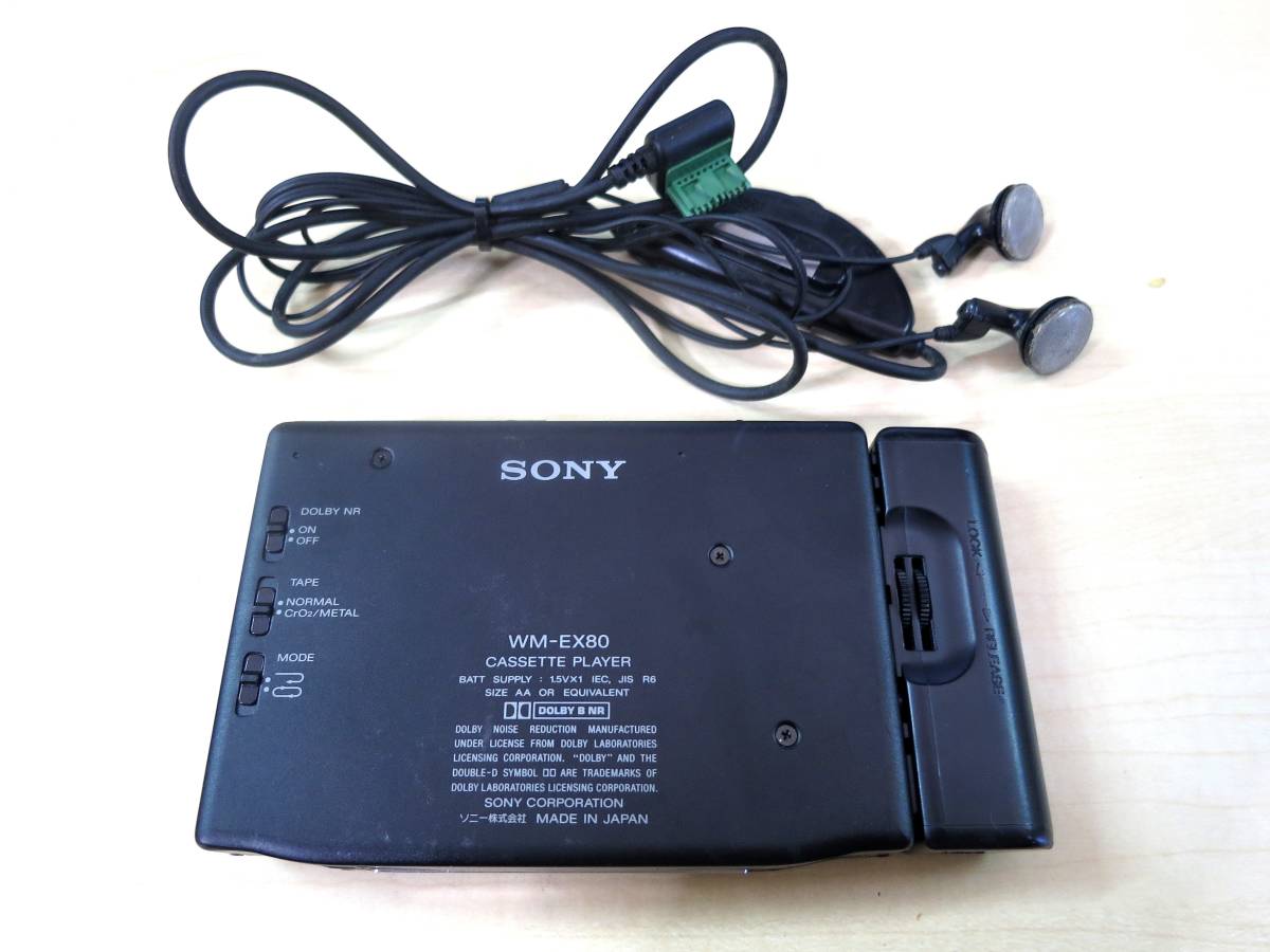 SONY WM-EX80 ソニー walkman カセットプレーヤー ウォークマン 通電