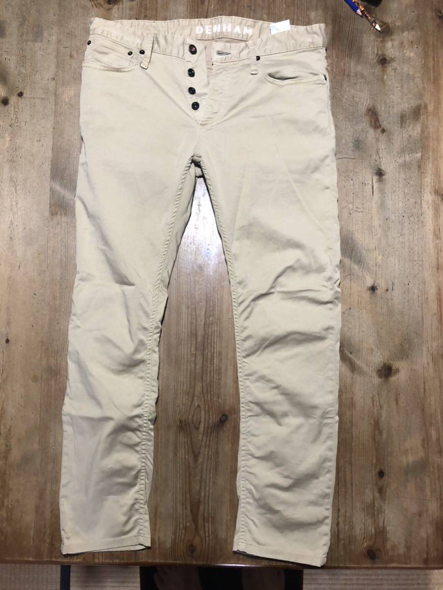 DENHAM RAZOR SLIM FIT CA54749 デンハム レイザー　スリムフィット パンツ W31_画像1