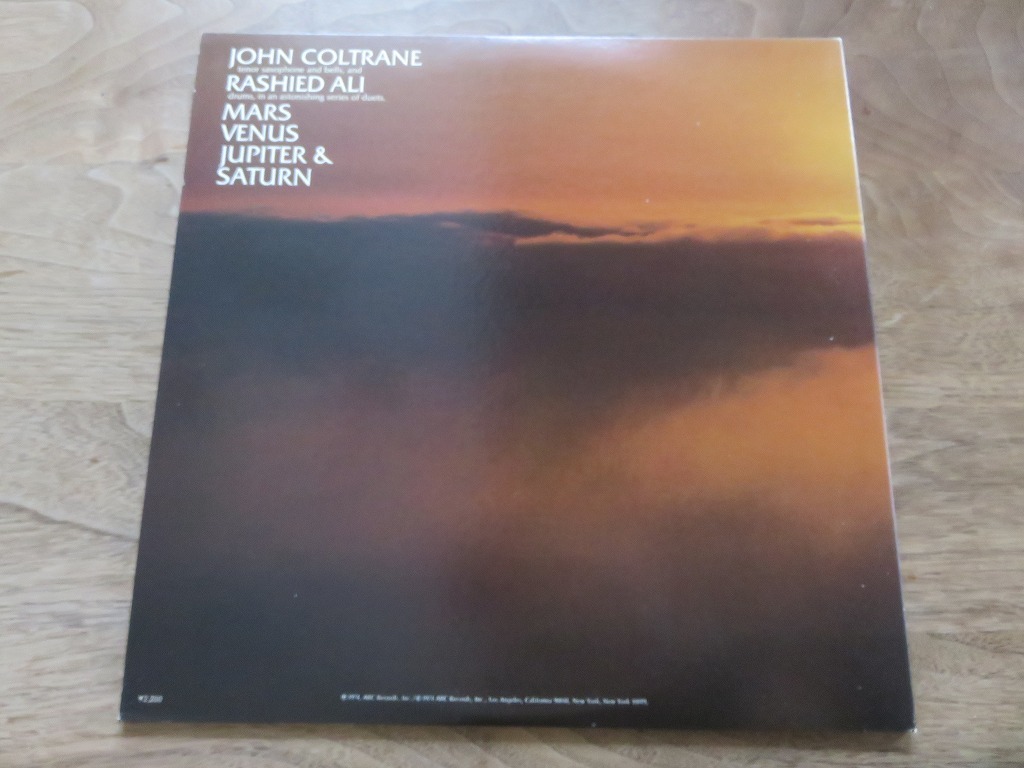 John Coltrane / ジョン・コルトレーン / Interstellar Space / 惑星空間 / LP / レコードの画像4