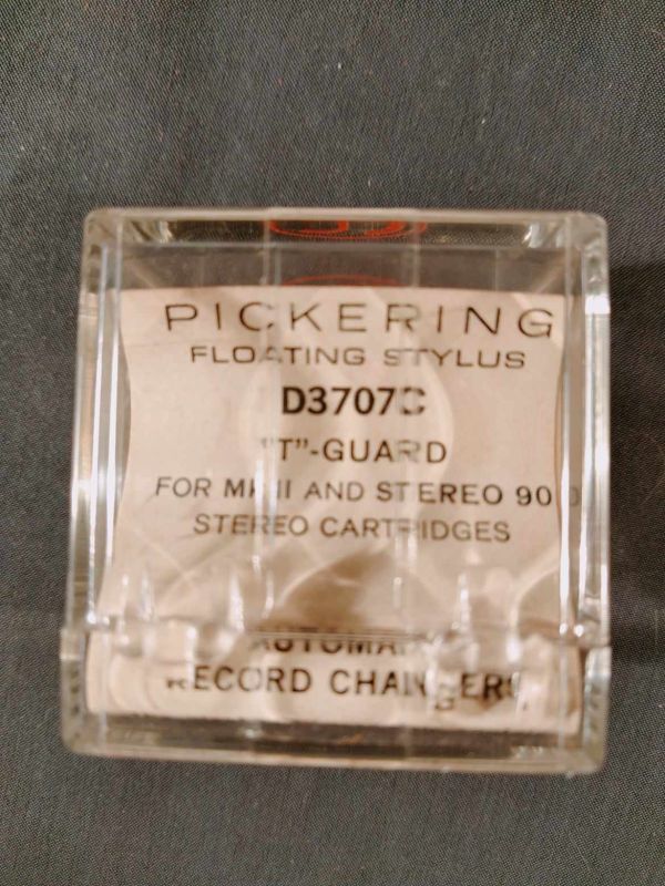 ★Pickering / Stantonステレオ371/45x45/mkII/Stereo90用純正ダイヤ針0.7mil-D3707C（Floatingパッケージ）★検品調整検聴済_画像5