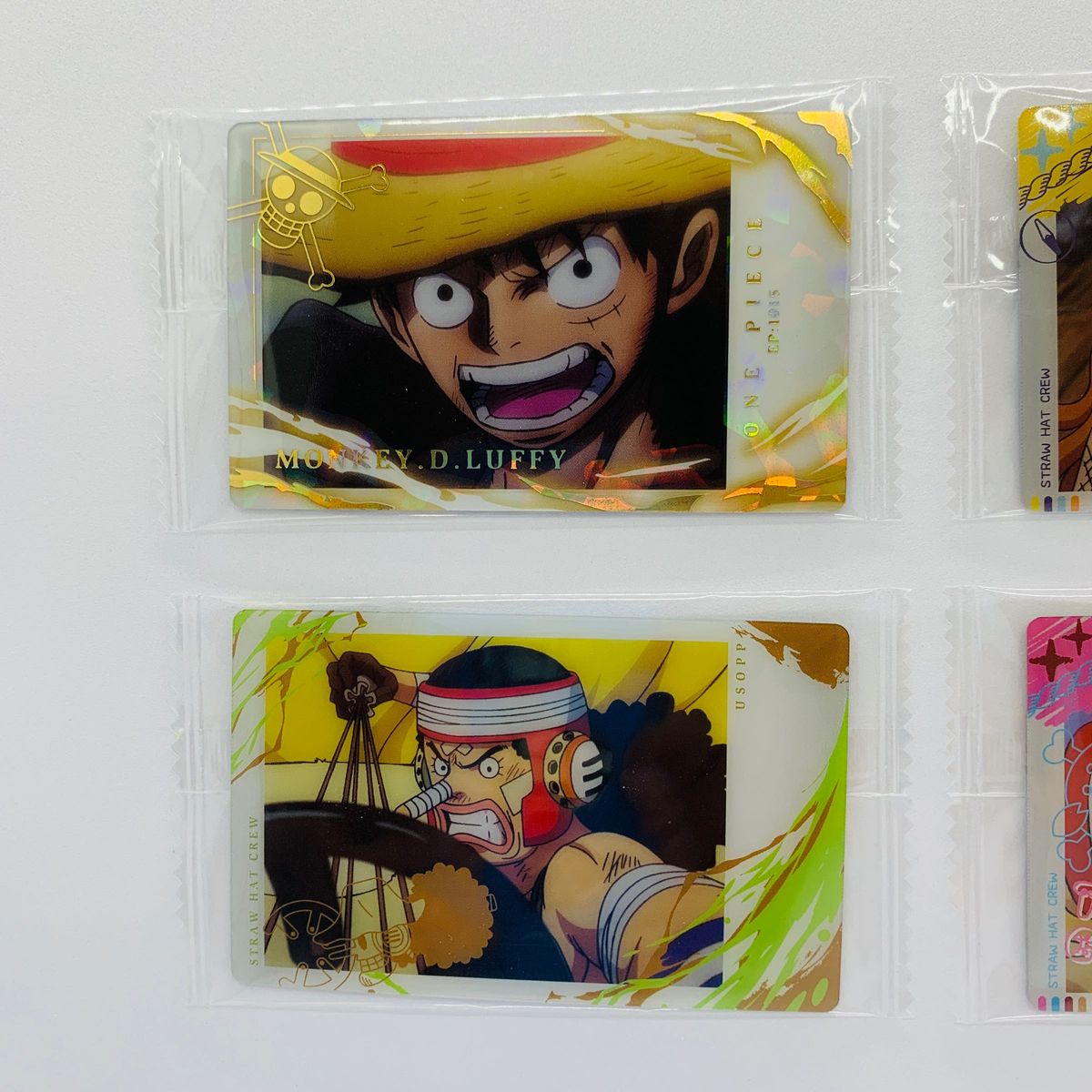ワンピース onepiece ウエハース イタジャガ クリアカード まとめ売り ワンピース イタジャガ まとめ売り 1 3 4 6|Yahoo!フリマ(旧