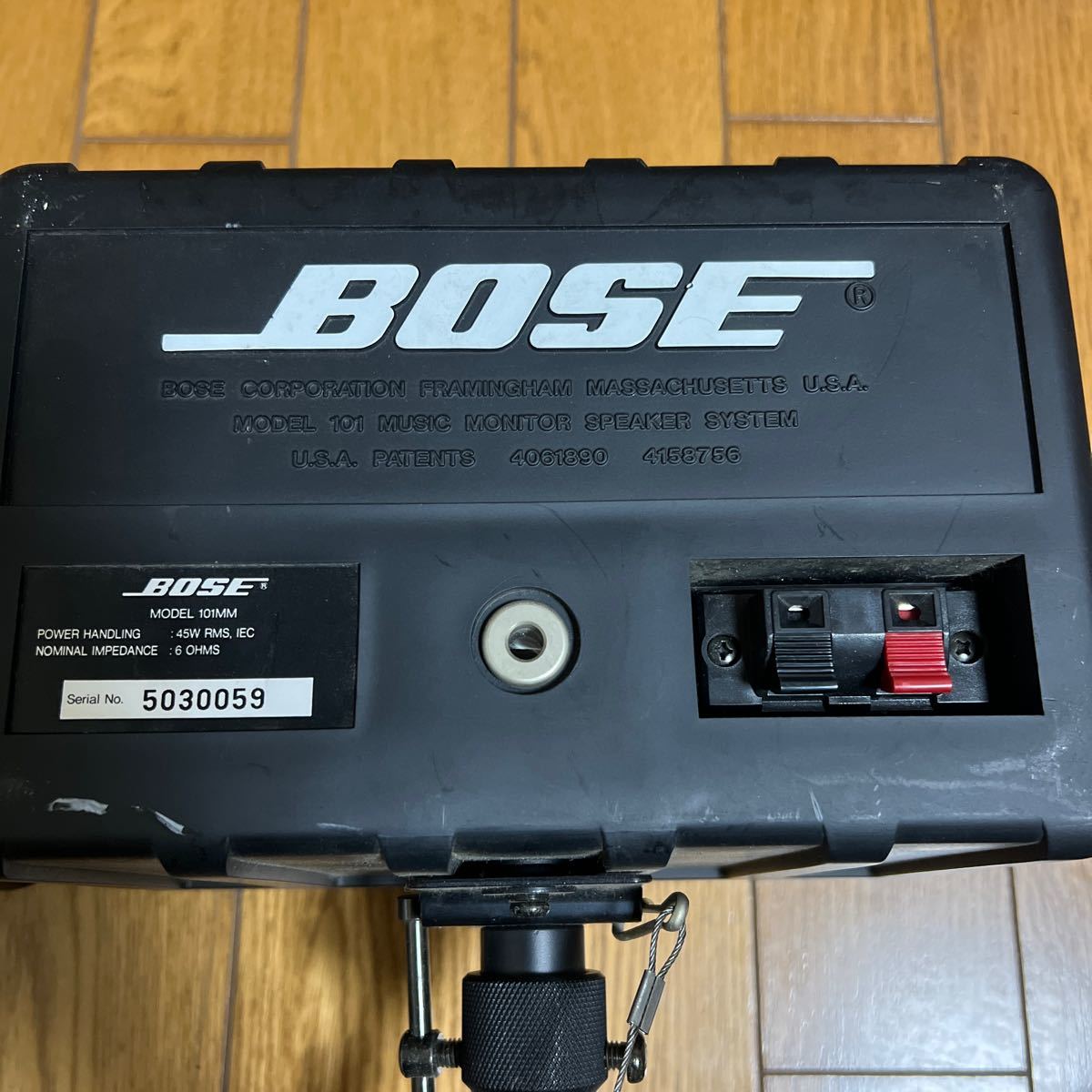 BOSE スピーカー ペア ブラケット 付き101MM 中古ボーズ 売り切り　1円スタート_画像10