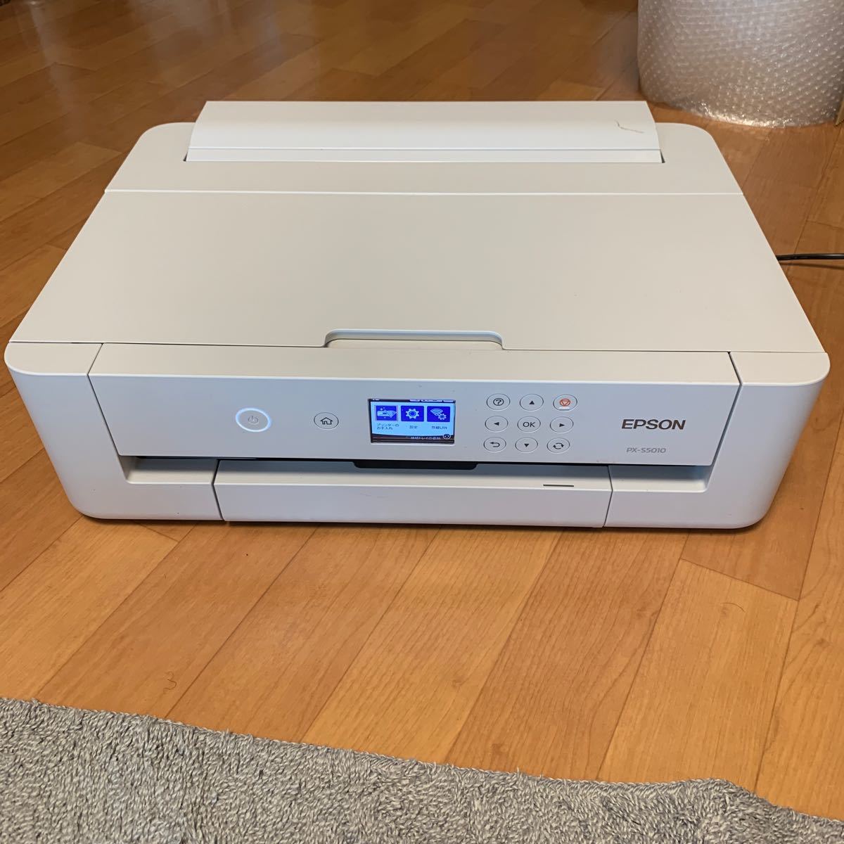 現状品　EPSON エプソン PX-S5010 ビジネスプリンター インクジェット 白 2020年製_画像1