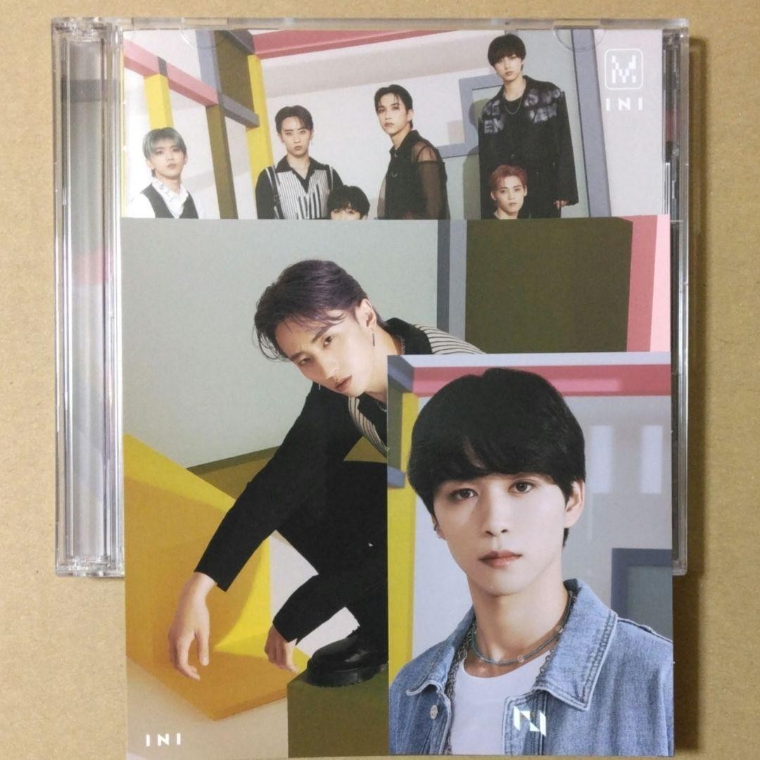 INI CD DVD M 初回限定盤A 許豊凡 後藤威尊 トレーディングカード アザージャケット_画像1