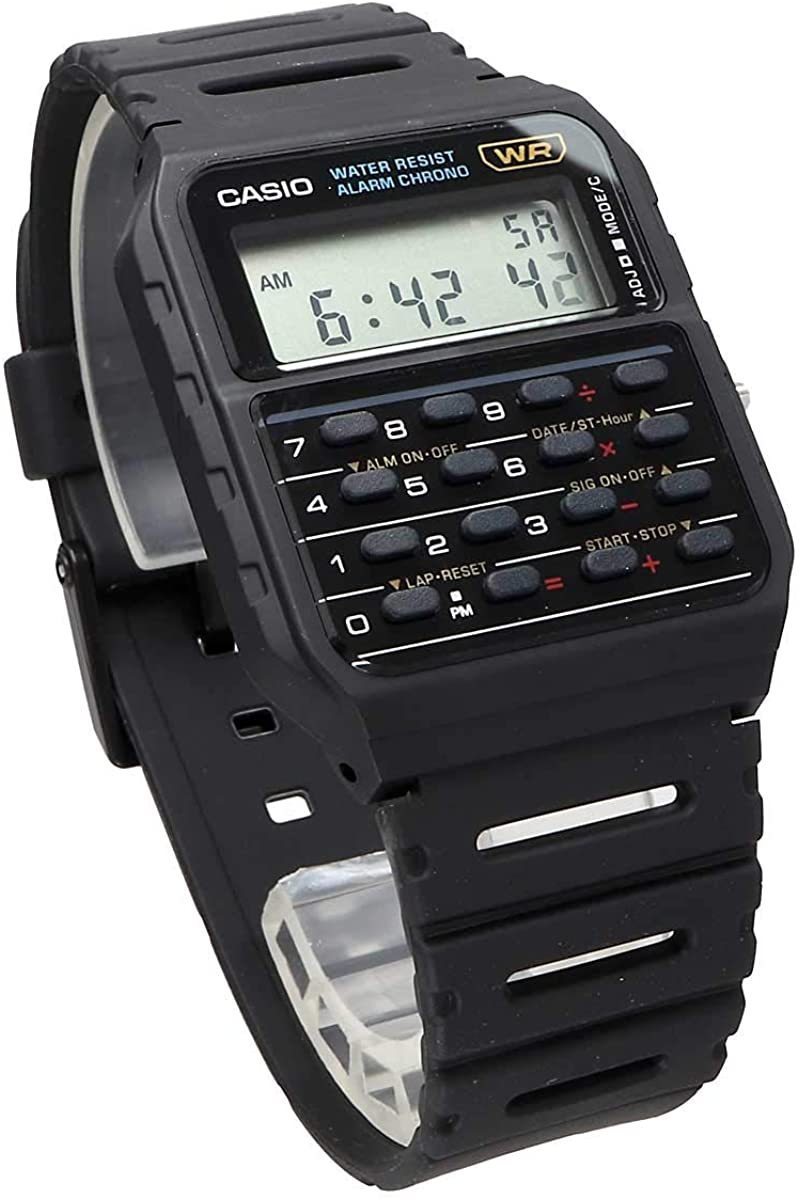 カシオ データバンク チプカシ CASIO スタンダード CA-53W-1Z DATABANK カリキュレーター ブラック 電卓 デジタル 腕時計 チープカシオ_画像4