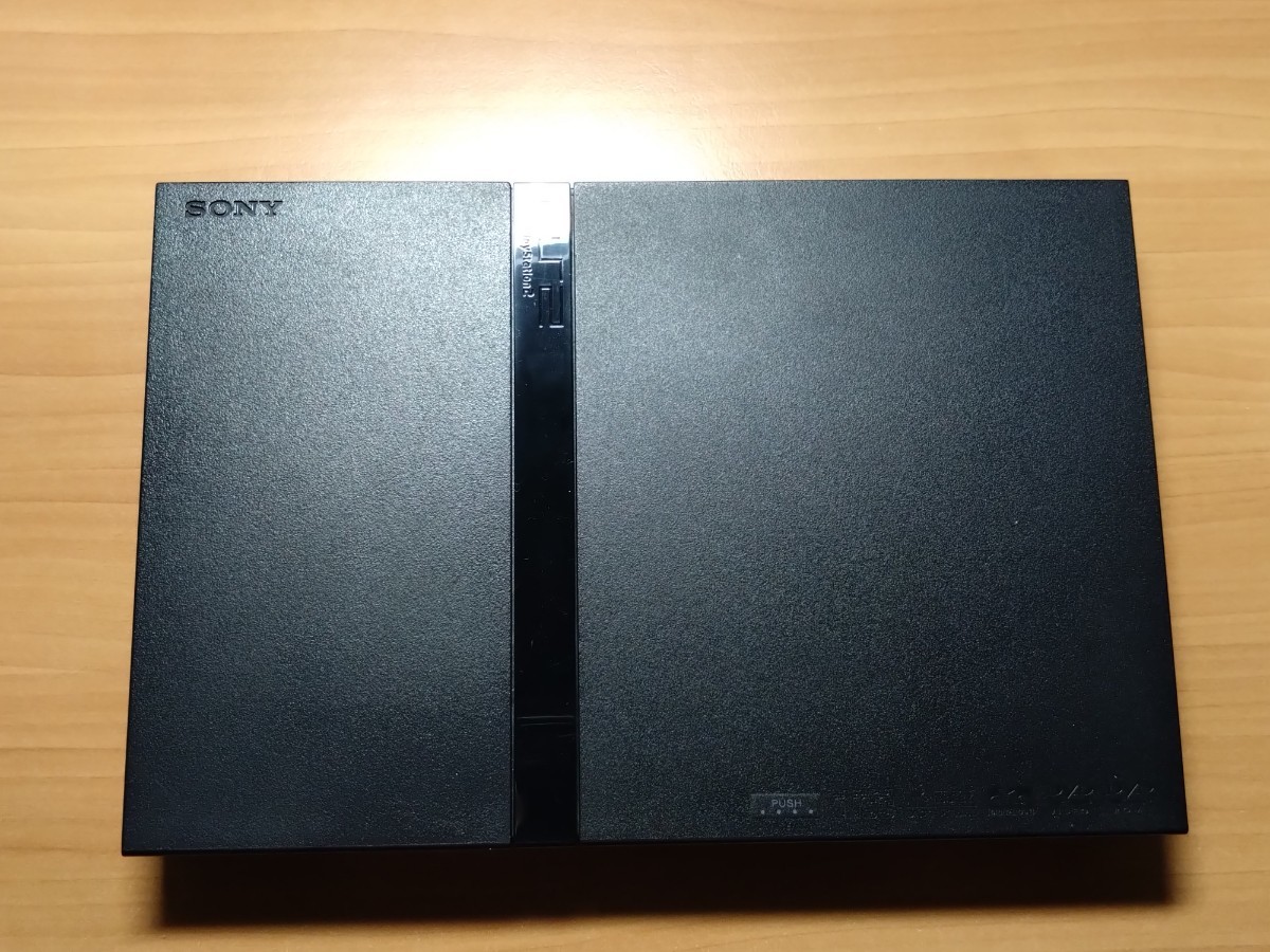 SONY ソニー PlayStation2 PS2 本体 SCPH-70000　コントローラー　メモリーカード　ソフト　一式　まとめてジャンク_画像2