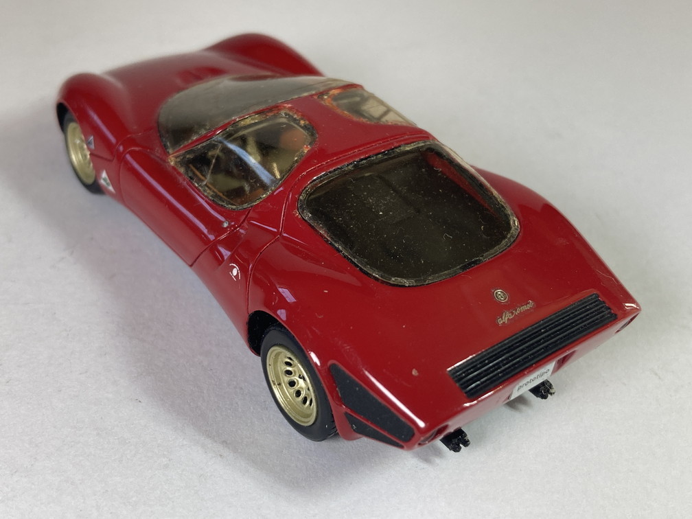 [ジャンク] アルファロメオ Alfa Romeo 33 Stradale Prototipo 1/43 - センチュリードラゴン Century Dragon_画像6