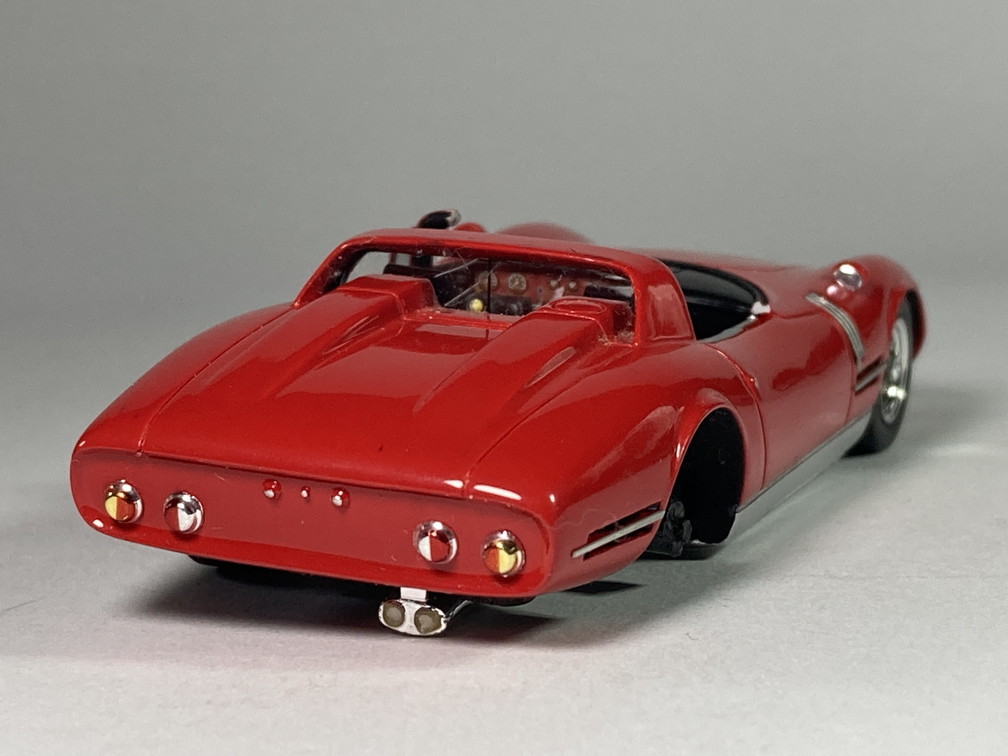 [ジャンク] ピザリーニ スパイダー Bizzarrini 5300 Spyder SI Prototipo 1966 1/43 - スパーク Spark_画像6