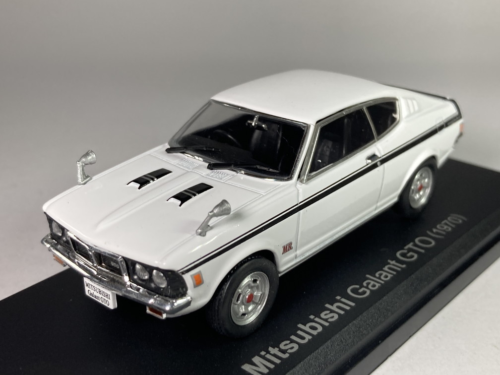 三菱 ギャラン Mitsubishi Galant GTO (1970) 1/43 - アシェット国産名車コレクション Hachette_画像2