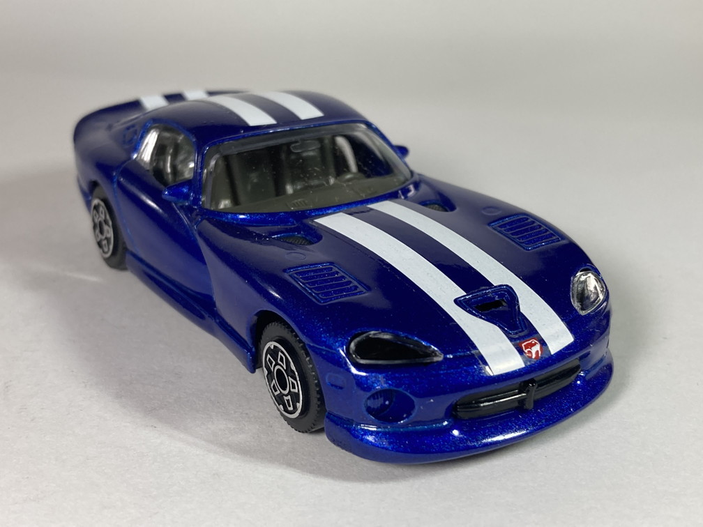 ダッジ バイパー Dodge Viper GTS Coupe ブルー Blue 1/43 - ブラーゴ Burago_画像6