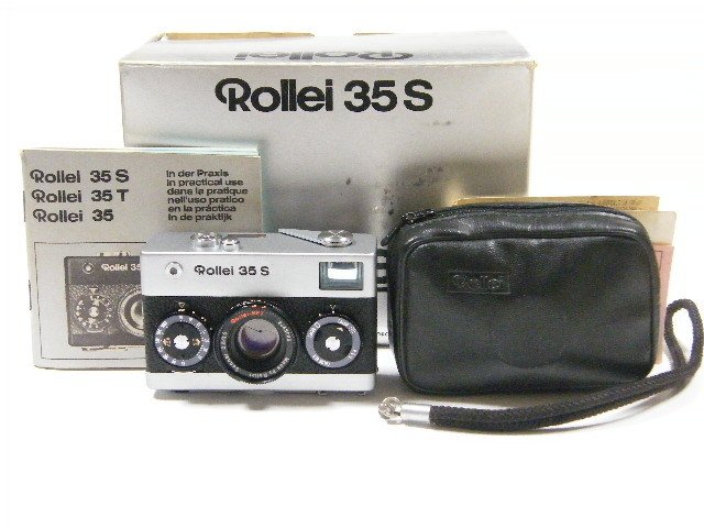 ◎ Rollei 35S Sonnar F2.8 40mm ローライ 35S フィルムカメラ SINGAPORE_画像1