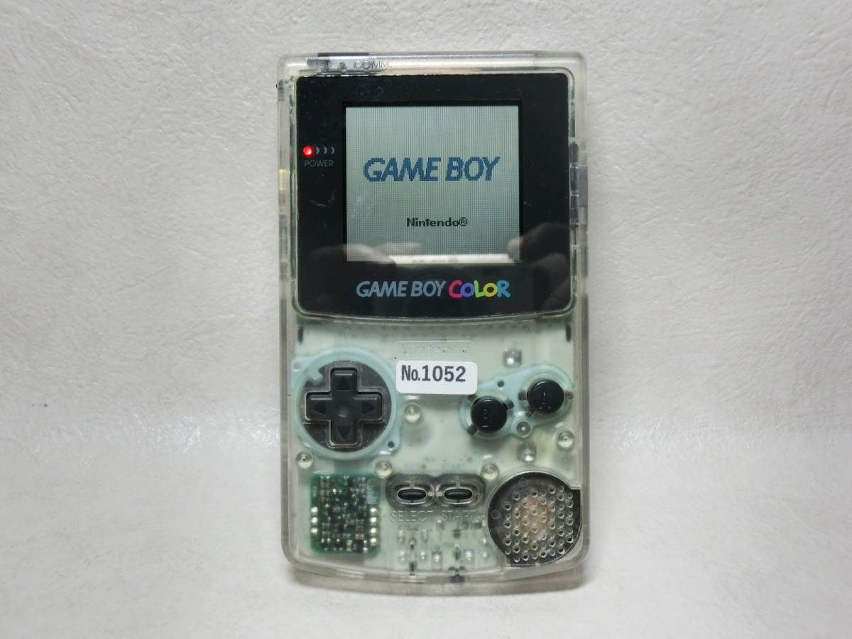 【№1052-ｇ5011】中古：Nintendo　GAMEBOY　COLOR　ゲームボーイカラー　CGB-001　ソフト付　作動品_画像2