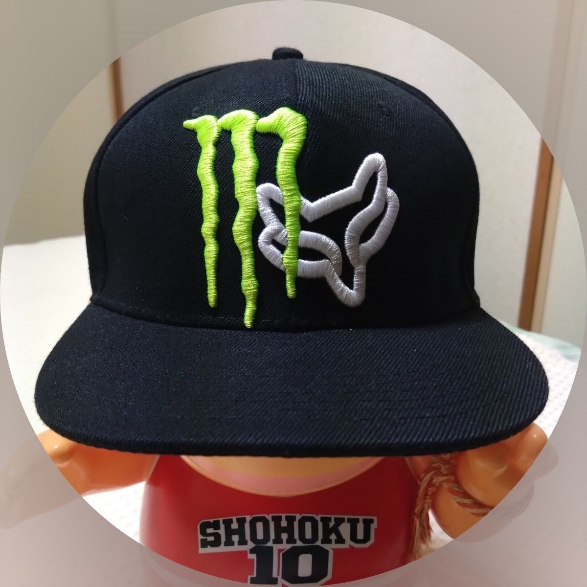 モンスターエナジー キャップ 帽子 ブラック 黒 FOXレーシング モンスターエナジー キャップ 帽子 ブラック 黒 FOXレーシング