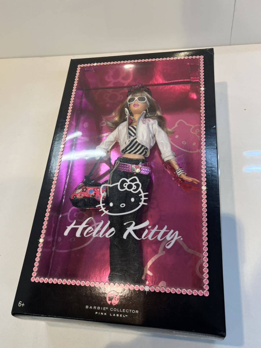 MATTEL マテル Hello Kitty × Barbie バービー ハローキティ バービー コレクター ピンクラベル サンリオ コラボ 限定 人形 ドール _画像7