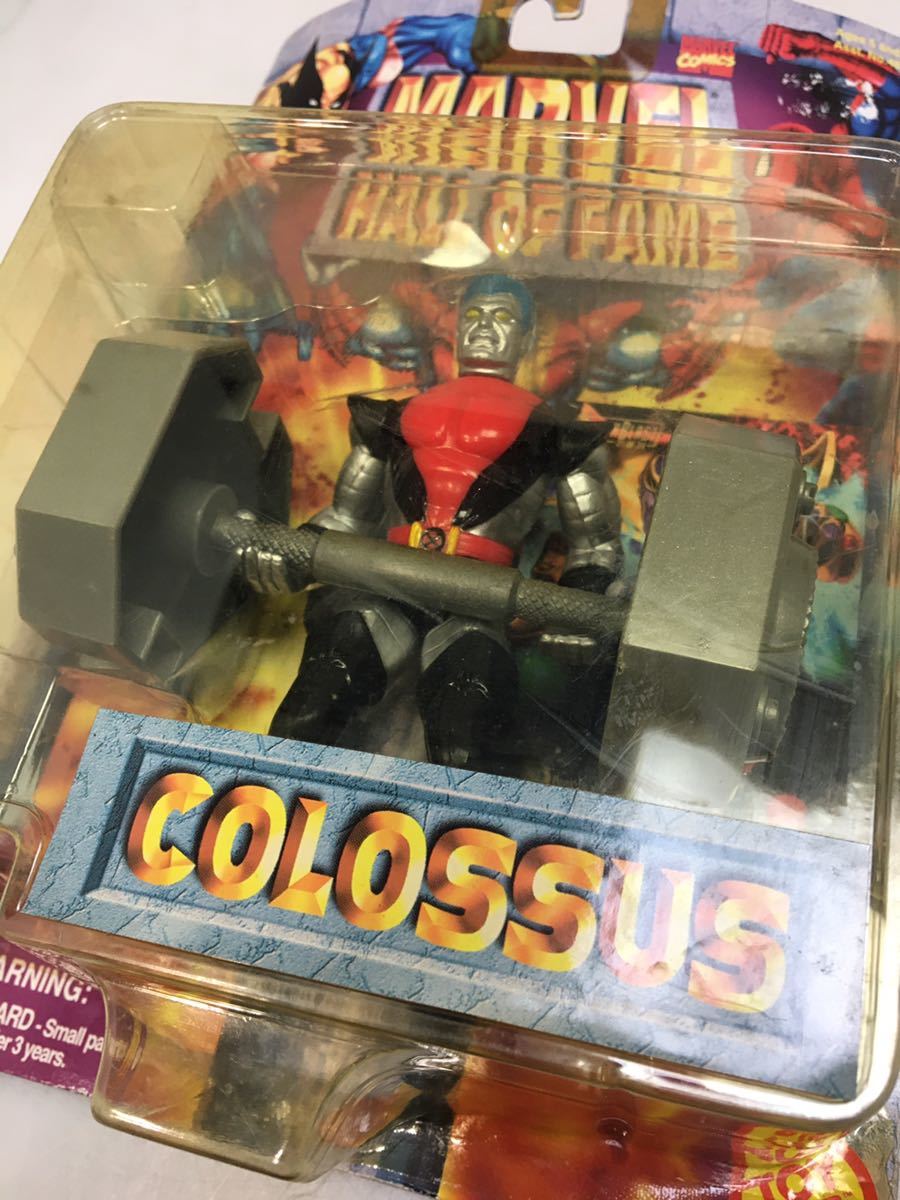 32-3 マーベル フィギュア 3点セット MARVEL HALL OF FAME RHINO DEADPOOL COLOSSUS_画像4