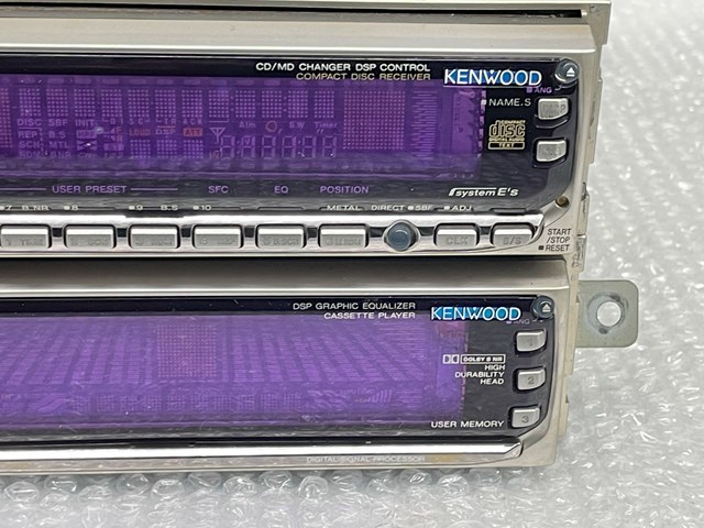 ケンウッド Z909 X909 CD/CS 1DINオーディオ 検索 旧車 当時_画像7