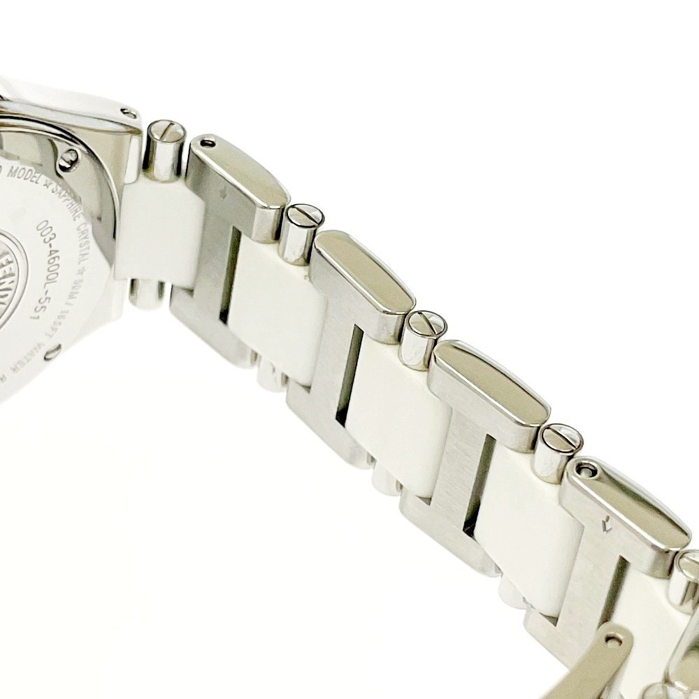 【1円スタート】FENDI フェンディ 4600L SS ホワイト文字盤 クオーツ レディース腕時計 ジャンク 211970_画像8