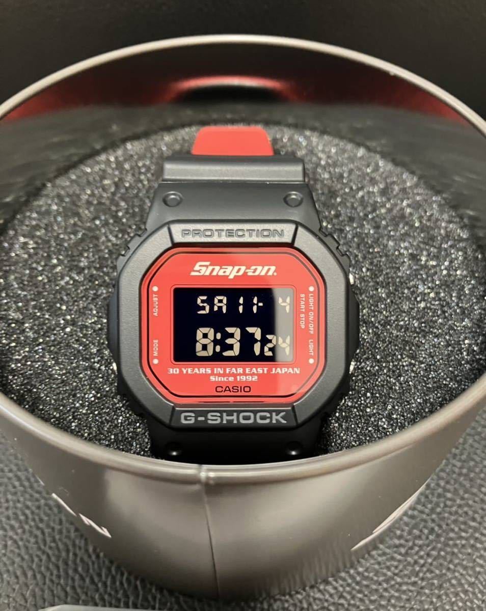 限定 snap-on スナップオン CASIO G-SHOCK 日本販売 30周年記念モデル 腕時計　スナップオン時計_画像1