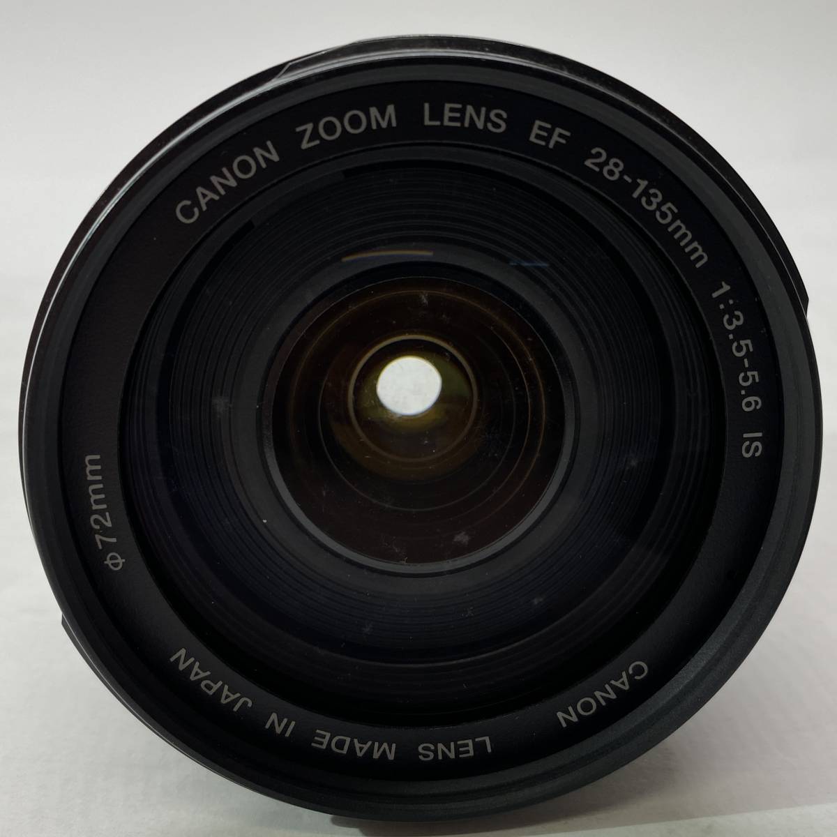 1円～ 6T30851023 Canon キヤノン レンズ ULTRASONIC IMAGE STABILIZER ZOOM LENS EF 28-135mm 1:3.5-5.3 IS φ72mm カメラ 動作未確認_画像2
