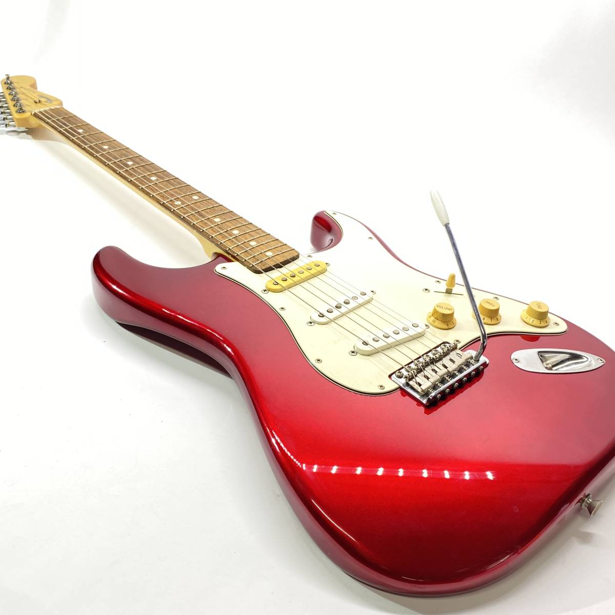 1円～ 7T30591023 Fender フェンダー JAPAN ジャパン STRATCASTER ストラトキャスター シリアル S052987 1994年-1995年 音楽 楽器 現状品_画像2