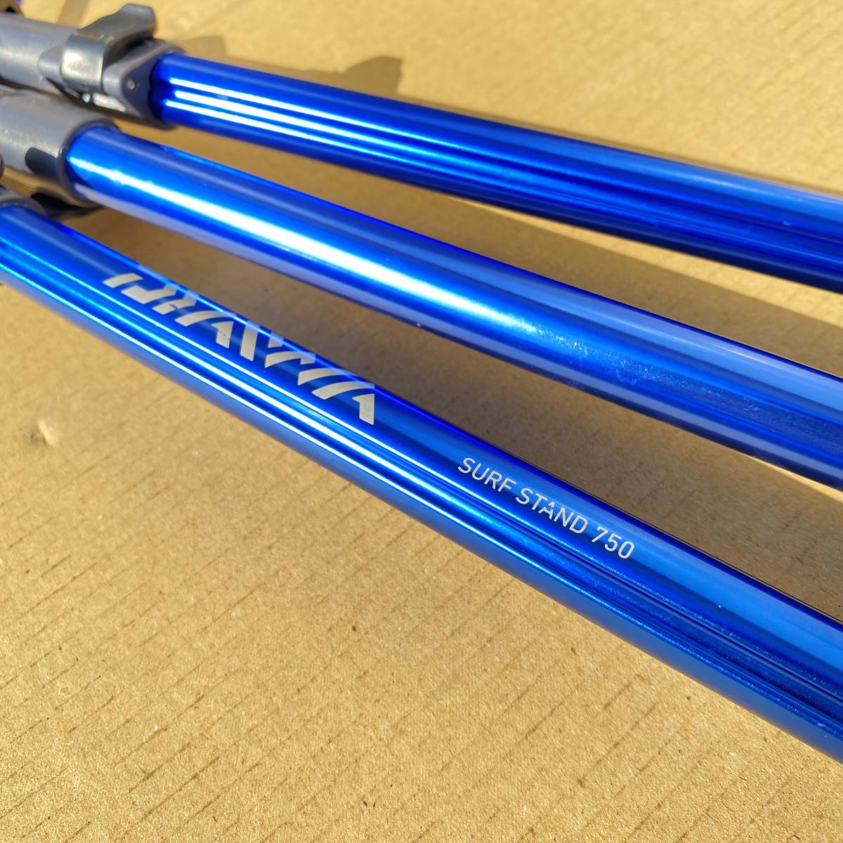 1円～ 0T20191023 ダイワ DAIWA サーフスタンド SURF STAND 750 ブルー 竿置き 現状品 _画像5