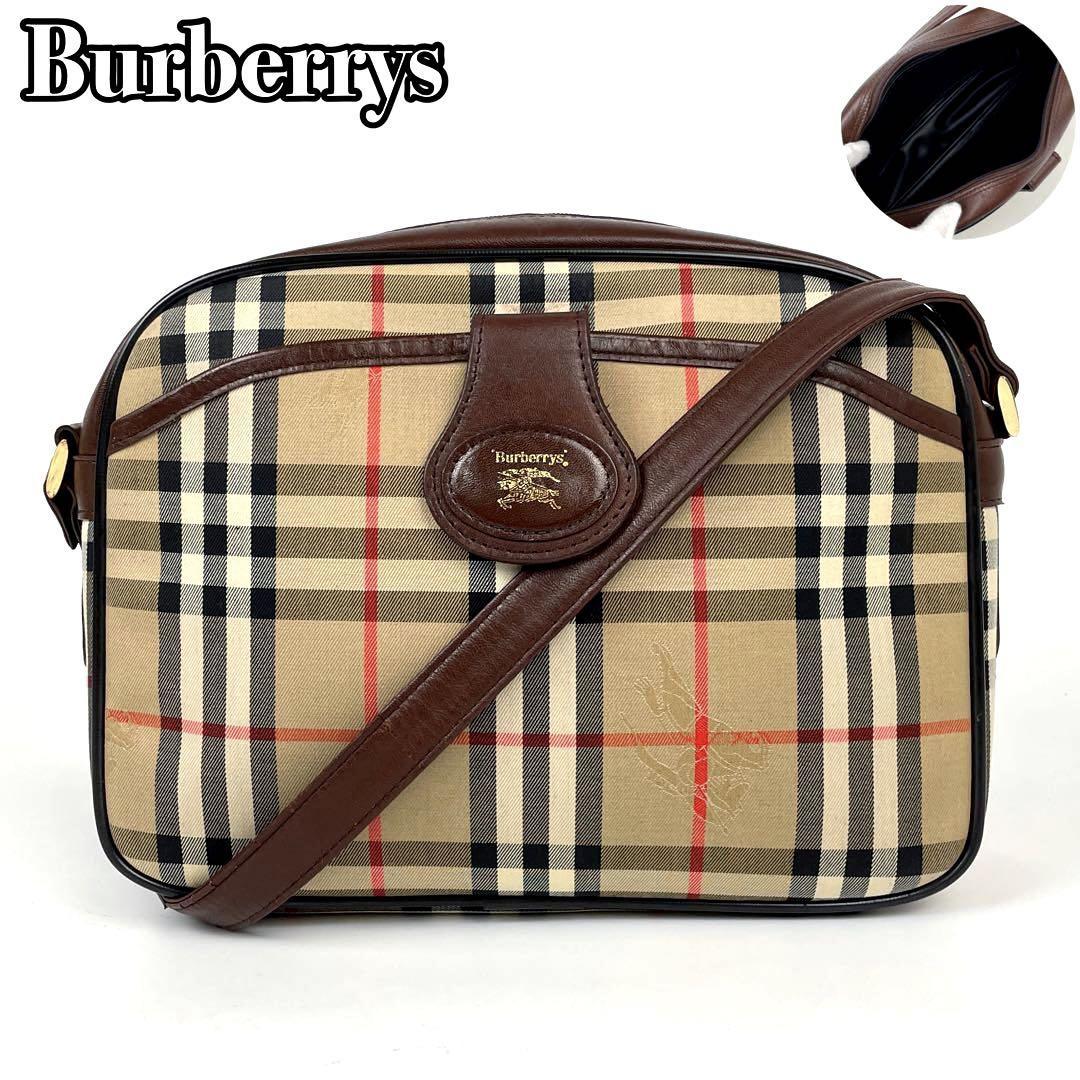 バーバリー Burberry バーバリーズ 巾着 ショルダーバッグ ブラック