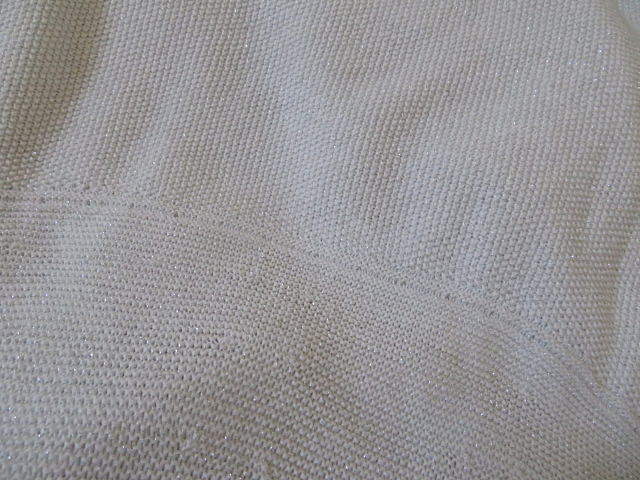 SunaUna SunaUna lame thread entering knitted white knitted 7 minute height knitted size 38g Ritter knitted 7 minute height lame . lame knitted adult knitted 