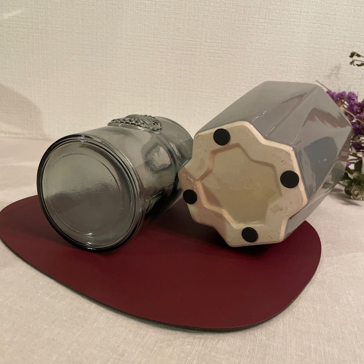 Bibian 比比昂 - アクタス 花瓶 フラワーベース 2点セット 花器 Bibian 比比昂 - アクタス 花瓶 フラワーベース 2点セット 花器