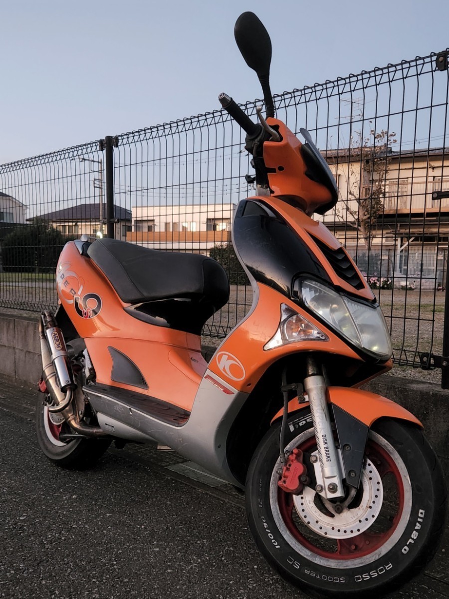 Yahoo!オークション - 1スタ キムコ スーパー9S 実動 ARROW Yahoo!オークション - 1スタ キムコ スーパー9S 実動 ARROW