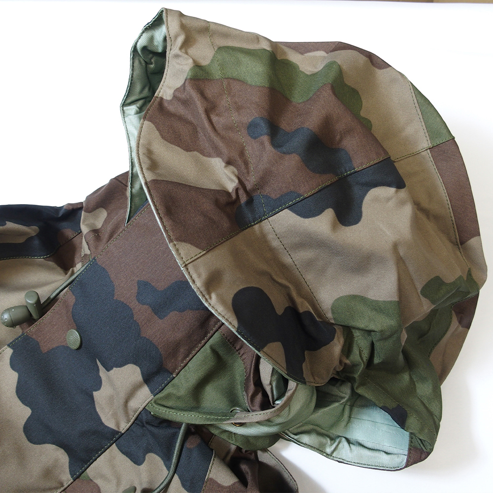 【DEAD STOCK】フランス軍 CCE CAMO WATERPROOF フィールドパーカ 4ポケット 80C_画像9