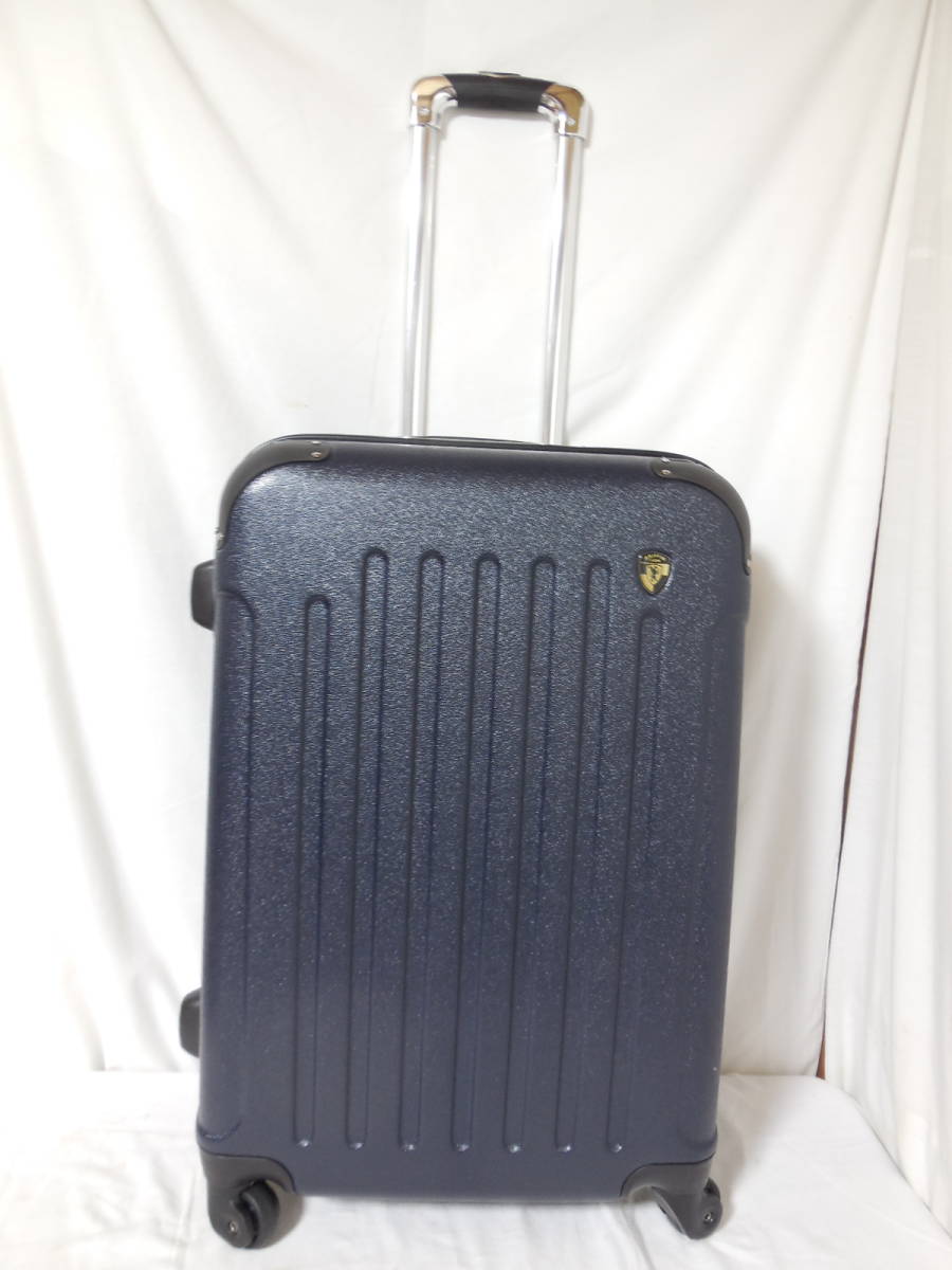 ■GRIFFINLAND スーツケース　kugimachi fk1037-1　 Mサイズ（63.3ー73.1L）　６ｃｍマチアップ　ネイビー　キャリーケース　TSAロック_画像3