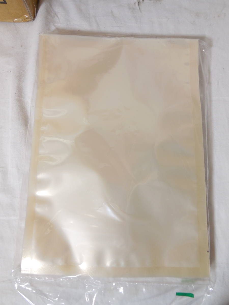 □未使用品　福助工業 ナイロンポリ Kタイプ規格袋 三方シール袋　No.13　２０００枚（100枚×20袋）巾200×長さ280mm　☆ラミネート製品_画像4