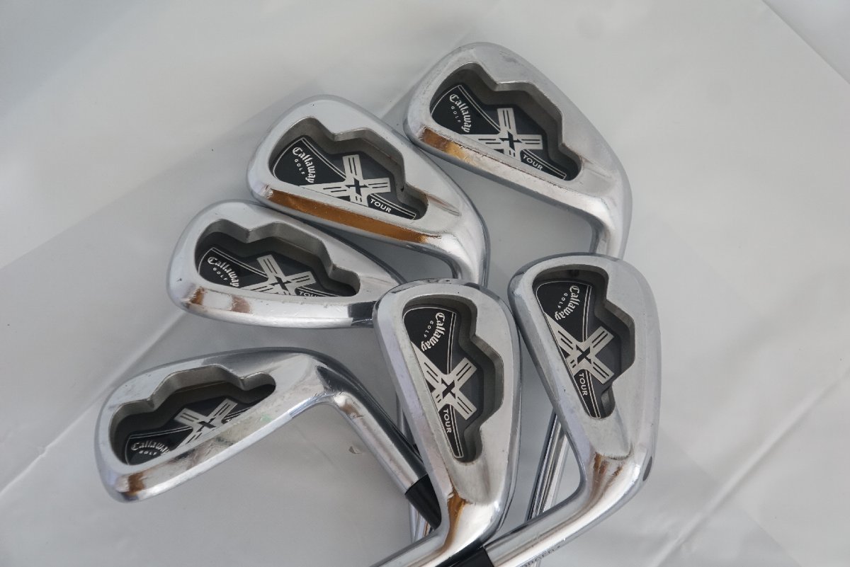 ◎140☆ Callaway キャロウェイ X TOUR FORGED Xツアー フォージド アイアン 6本セット◇1113-511_画像1