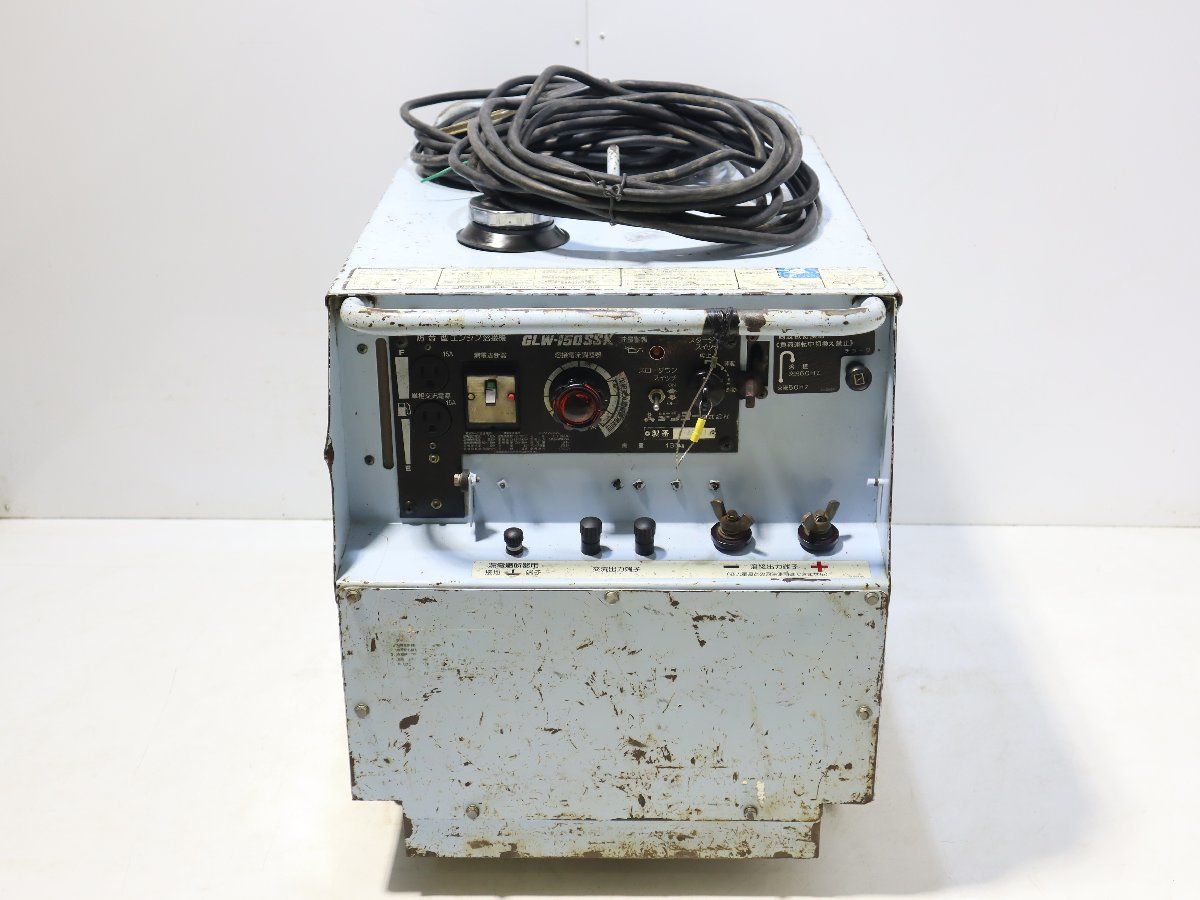 西P☆DENYO デンヨー アークエンジン溶接機/発電機 GLW-150SSK 西P☆DENYO デンヨー アークエンジン溶接機/発電機 GLW-150SSK