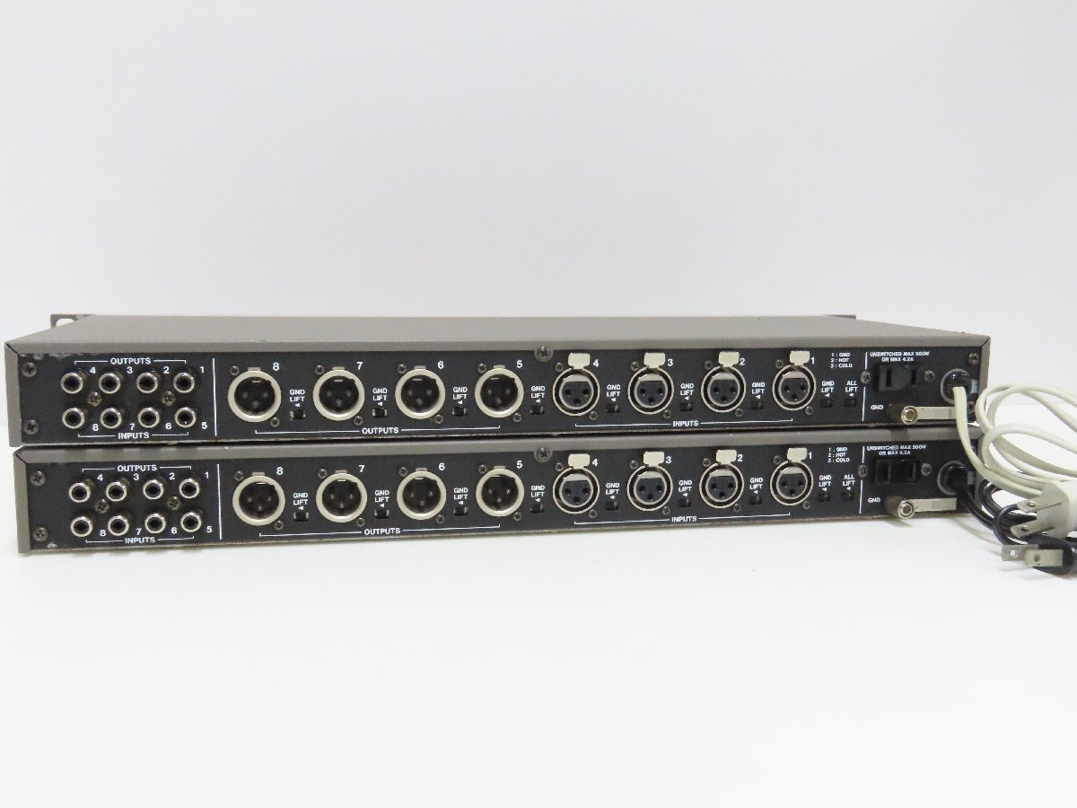 ◎100☆TASCAM タスカム LA-40MKⅡ ラインコンバーター 2台セット◇1117-078_画像3