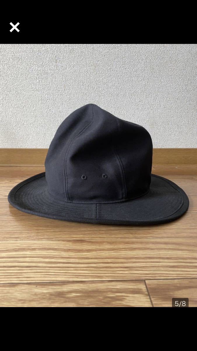 HICOSAKA / ヒコサカ H308 Chino Mountain Hat 定番 マウンテンハット ファレル ウィリアムス　ブラック　黒　black_画像3