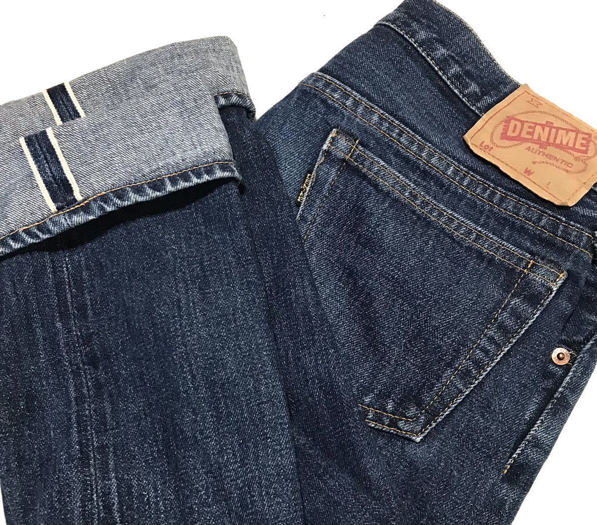 数量限定】旧DENIME ドゥニーム 黒タグ金ロゴ SHINS期 505 数量限定】旧DENIME ドゥニーム 黒タグ金ロゴ SHINS期 505