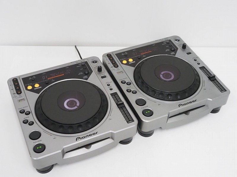 ▲▽Pioneer CDJ-800 DJ用CDプレーヤーペア パイオニア△▼019291001△▼_画像1