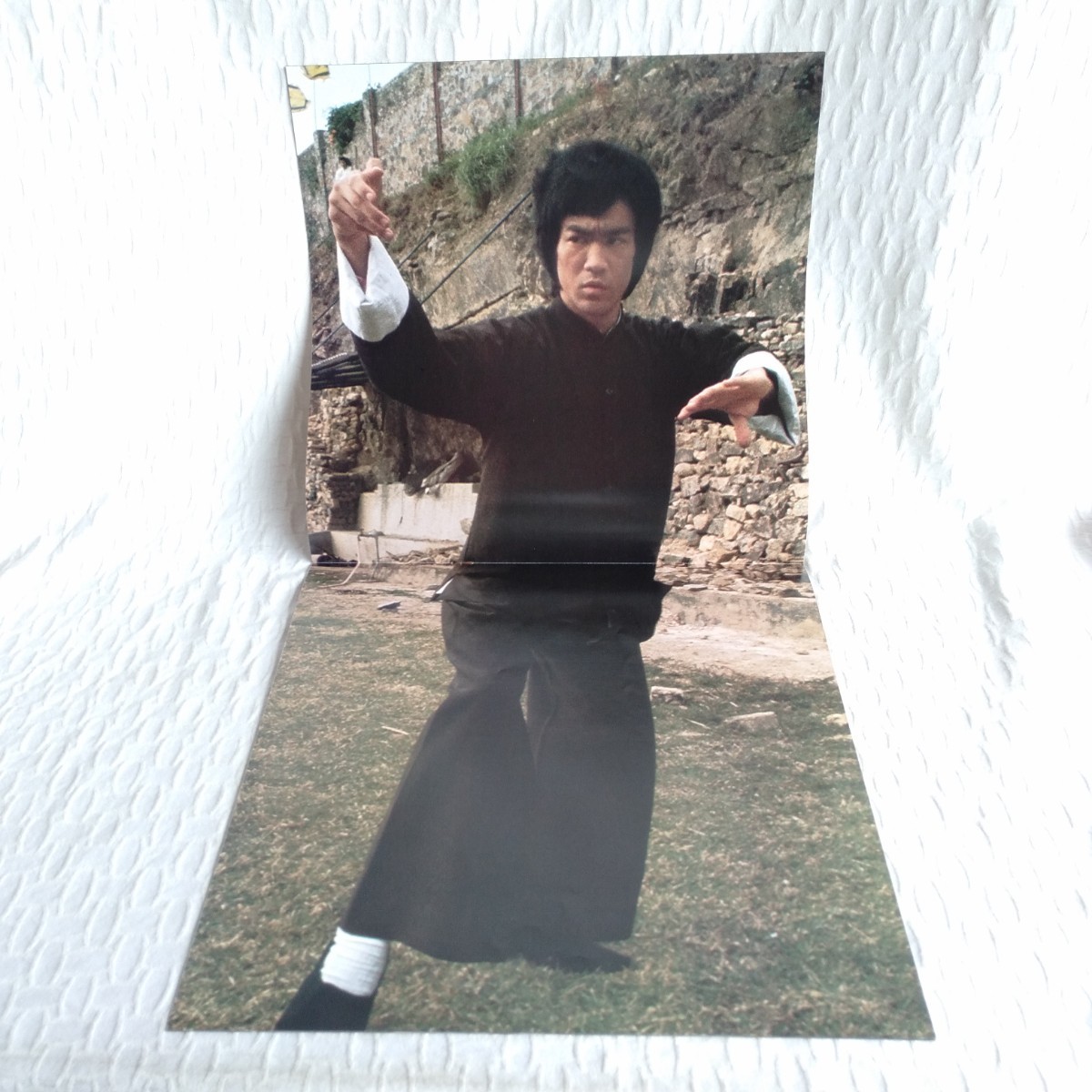 た254 BRUCE LEE “ENTER THE DRAGON 燃えよドラゴン ブルースリー サウンドトラック レコード LP EP 何枚でも送料一律1,000円 再生未確認_画像8